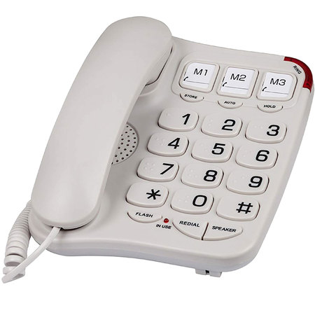 BLUE DONUTS Braille Big Button phone for visually impaired and the elderly BD3860636
